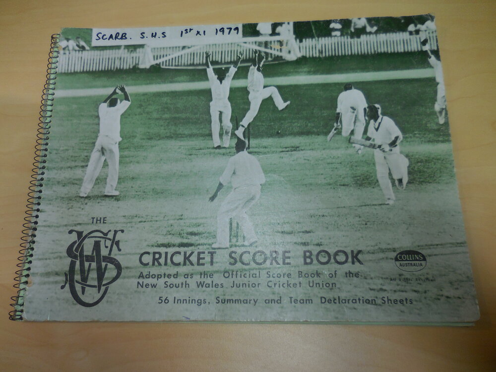 Collins Australia Cricket Score Book