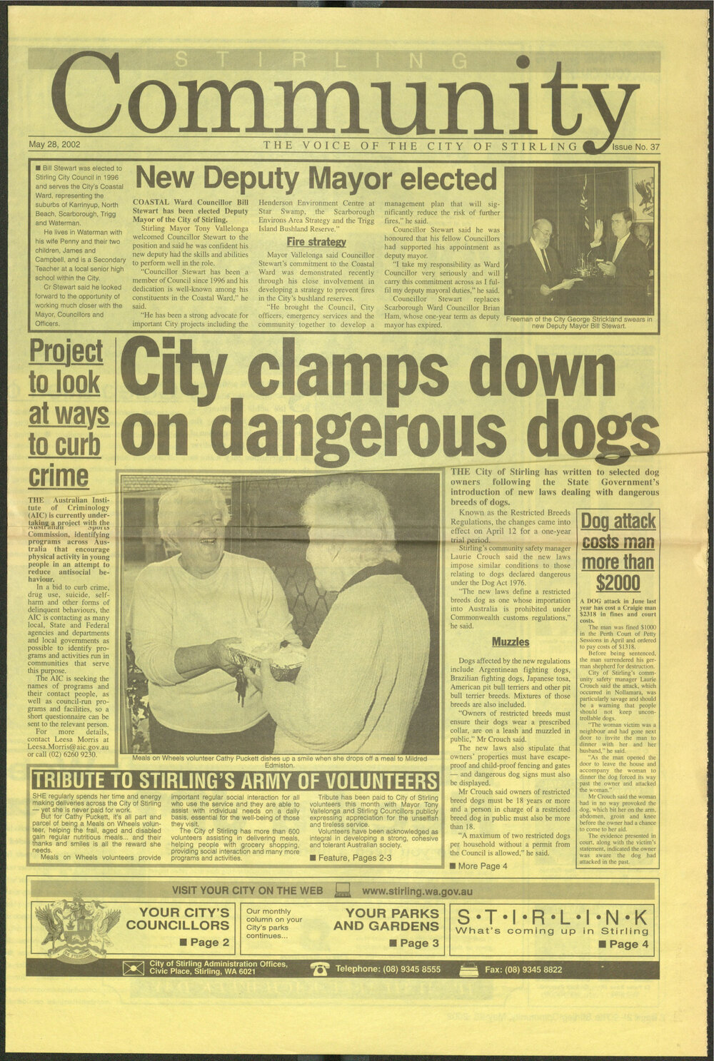 The Voice of the City of Stirling insert published in The Stirling Times 28/05/2002