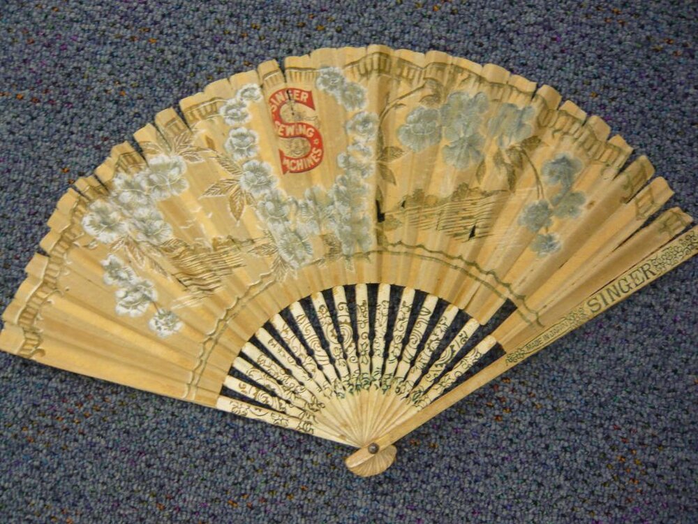 Ladies Singer hand fan
