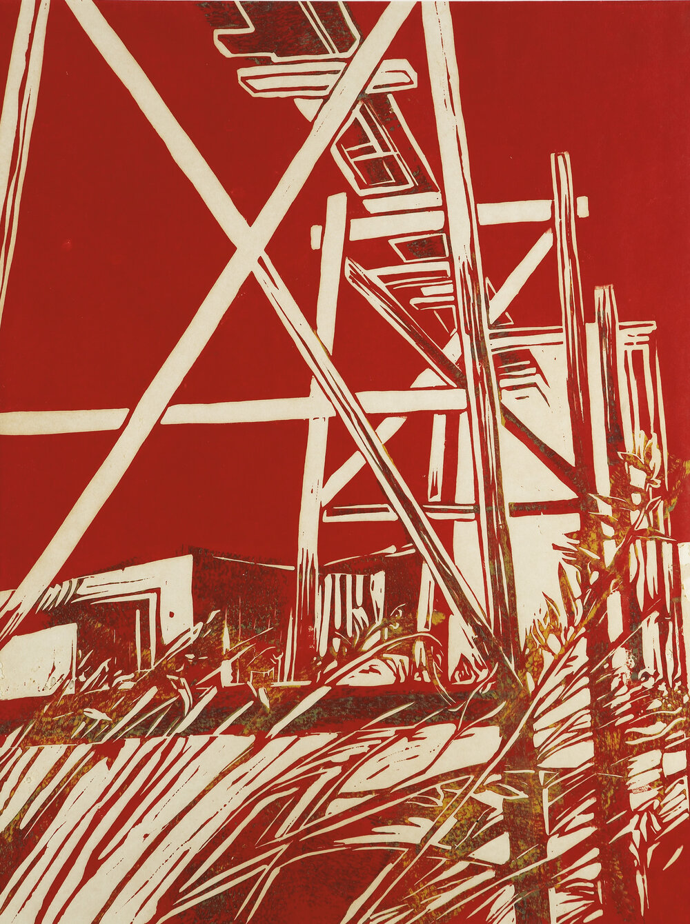 Maylands Brickworks (Red &amp; White) by Stephen Hill