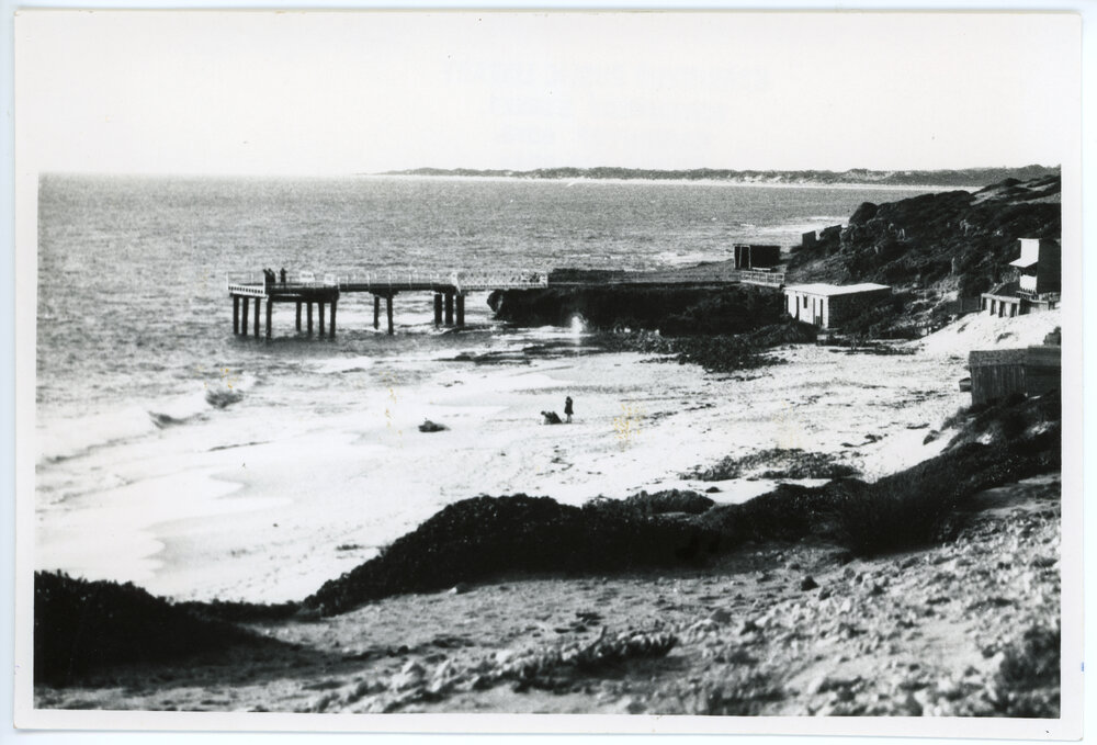 North Beach Jetty in the 1920s