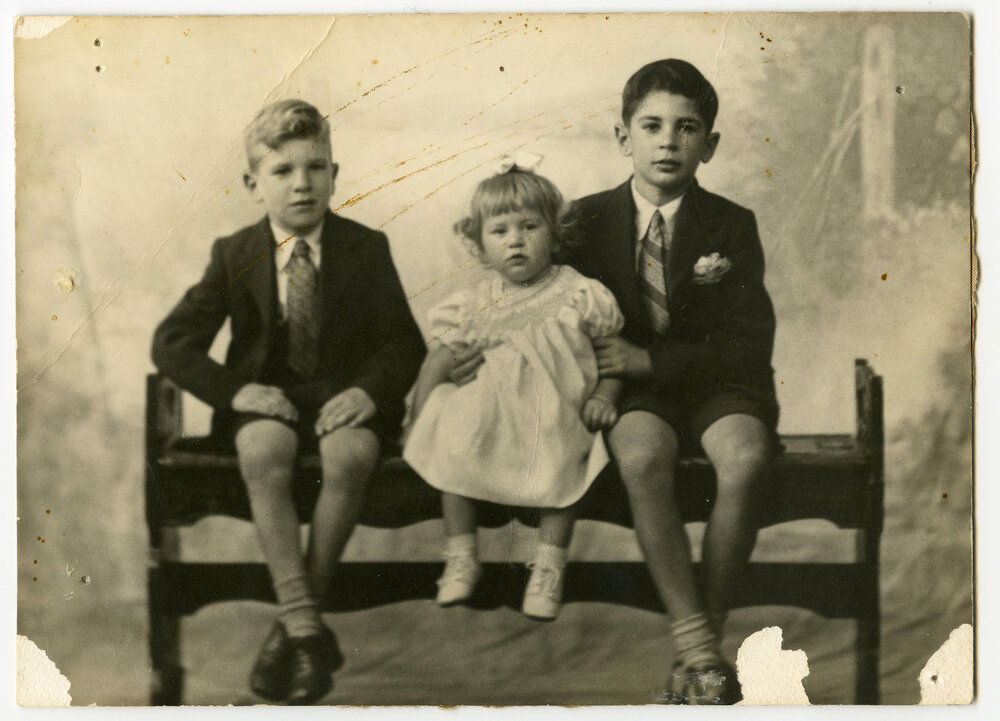 Portrait of the Belcastro children