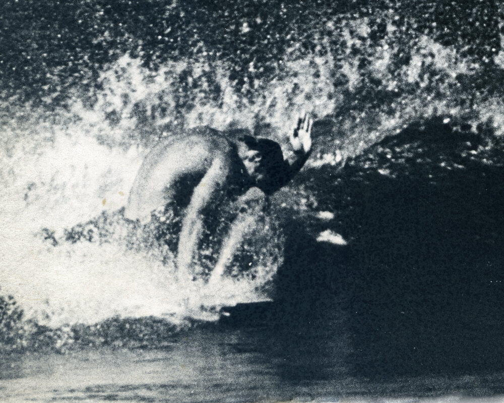 Surfer at Trigg beach