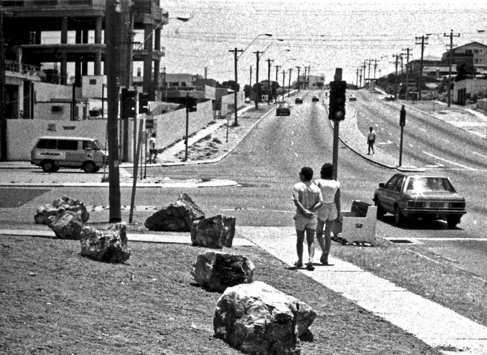 Corner of West coast highway and Scarborough beach road