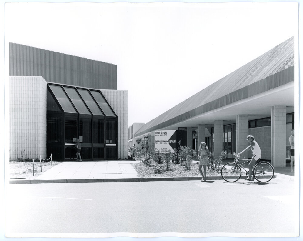 Entrance at Karrinyup library