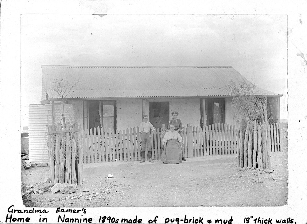 Grandma Eamer's home in Nannine