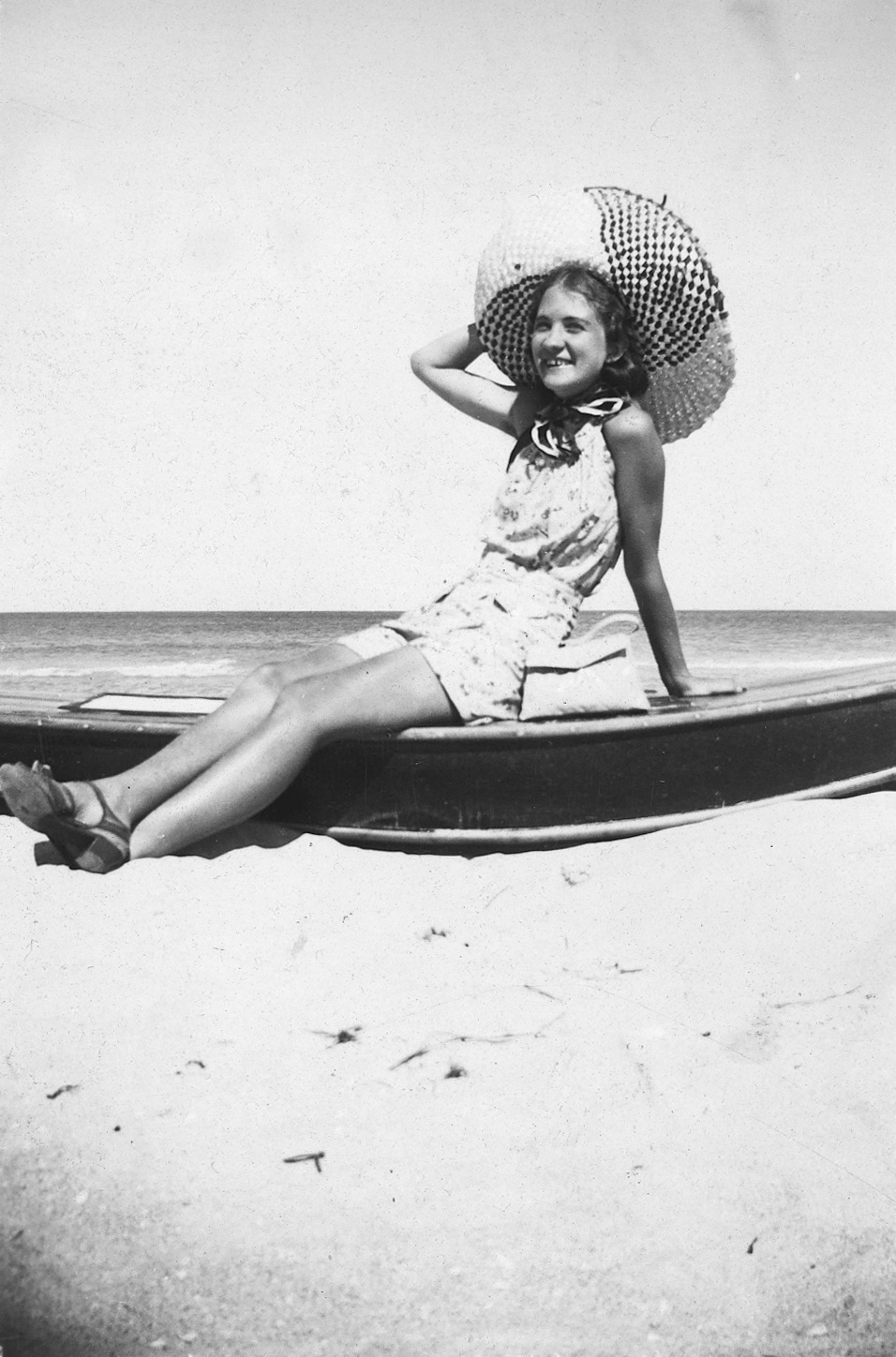 Maud Pratt at Scarborough Beach