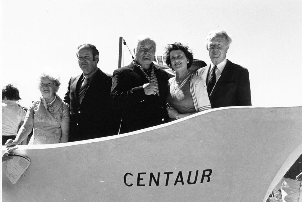 Opening ceremony of the Centaur monument 
