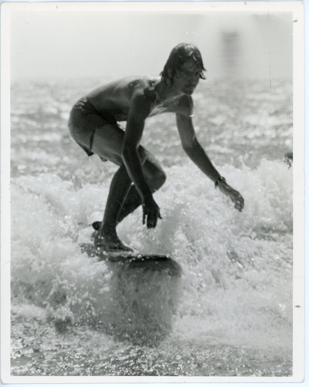 Craig Crampton surfing at Trigg Beach