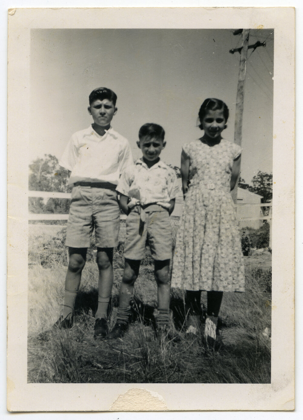 Donna and her brothers