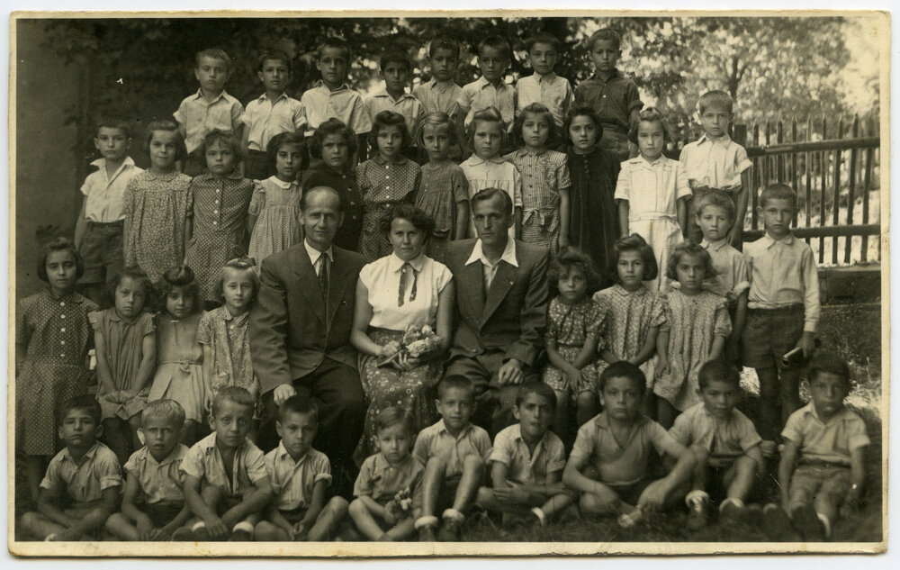 Dosta Stoicheva in the orphanage Czechoslovakia