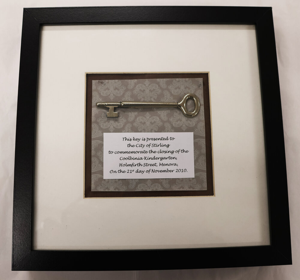 Key to Coolbinia kindergarten