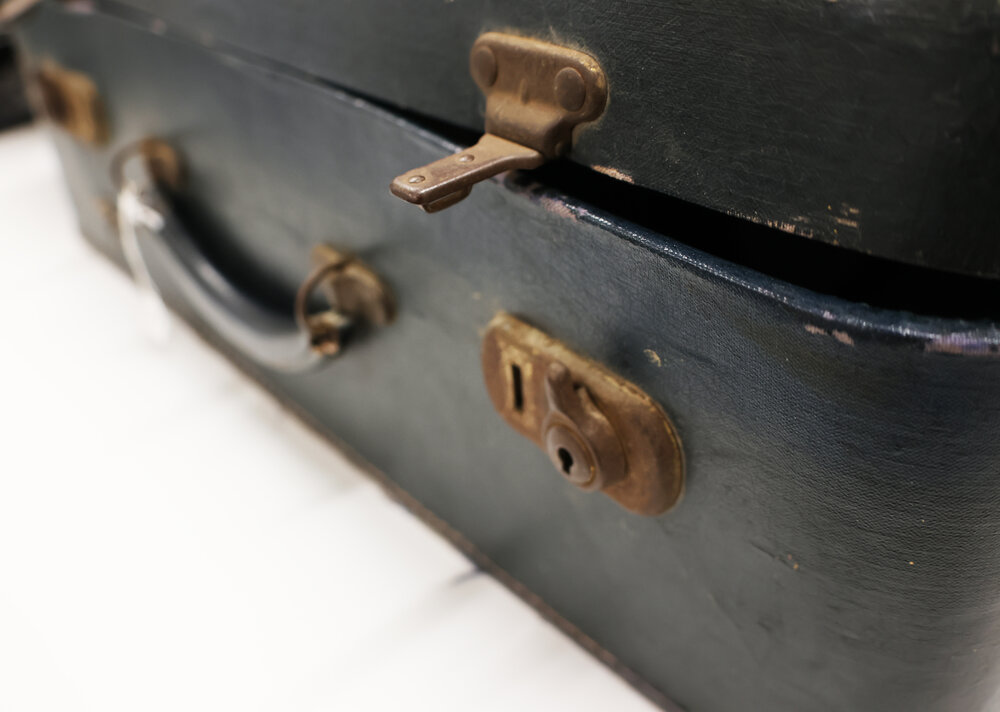 Travelling case used during WWII