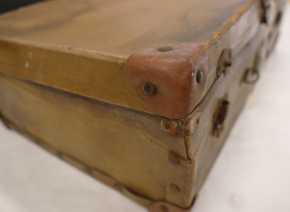 Cardboard suitcase