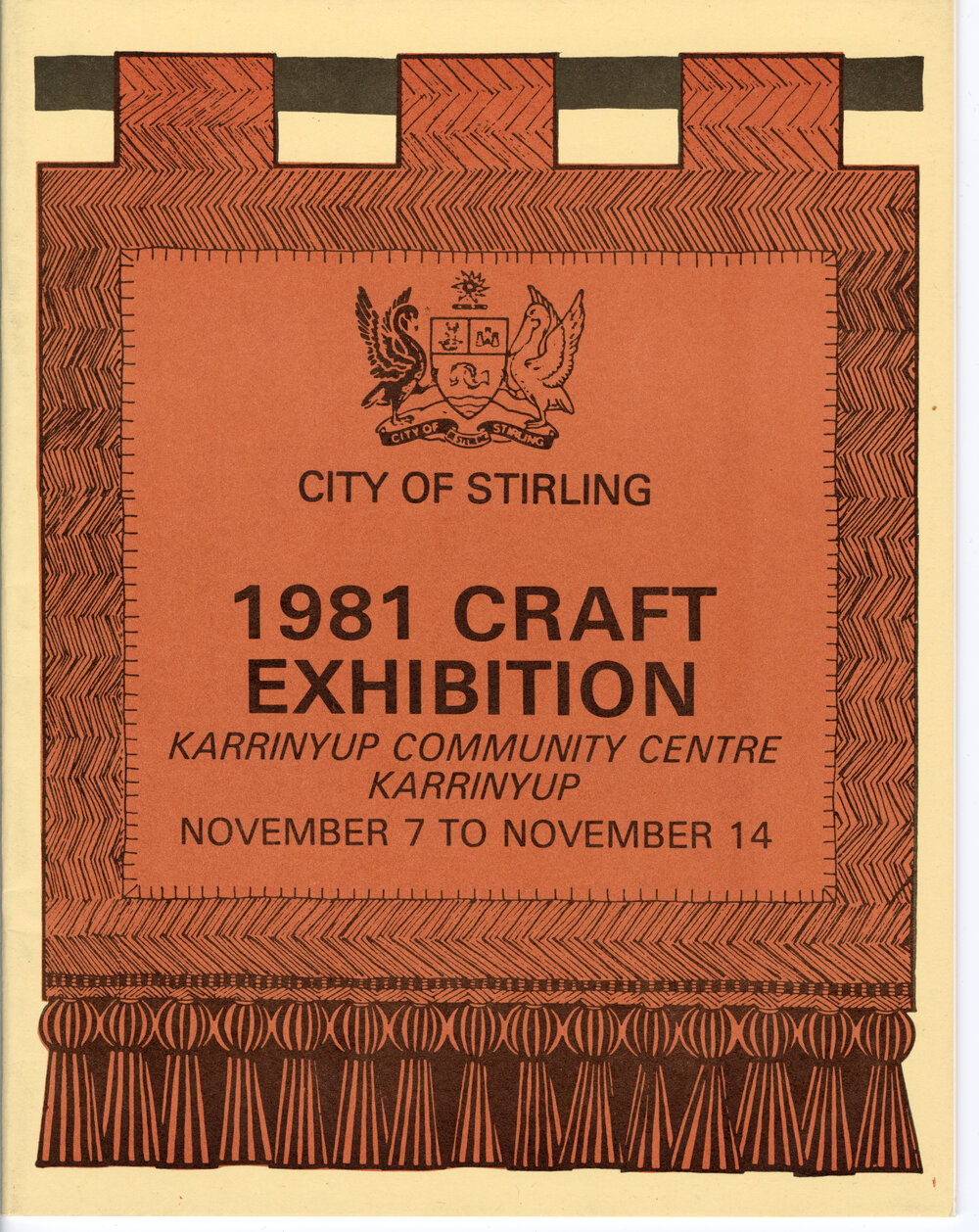 City of Stirling 1981 Craft Exhibition catalogue
