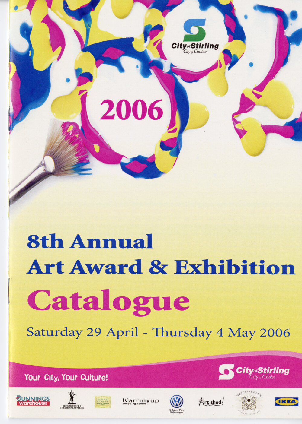 City of Stirling 2006 8th Annual Art Award &amp; Exhibition catalogue