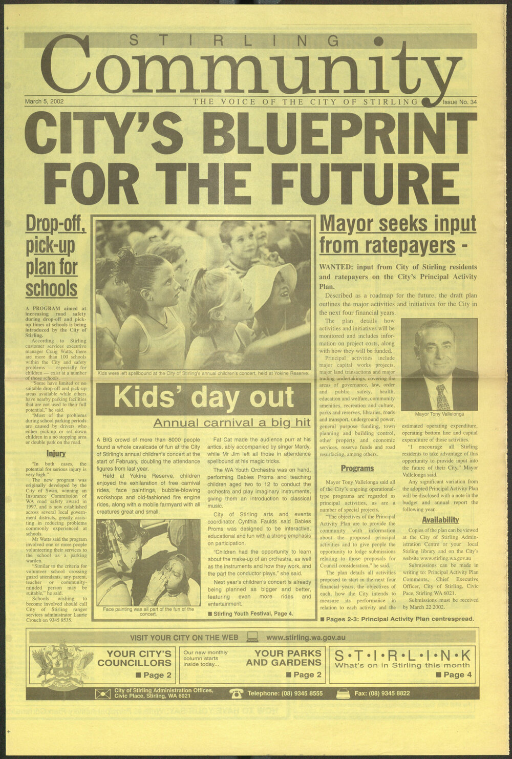 The Voice of the City of Stirling insert published in The Stirling Times 05/03/2002