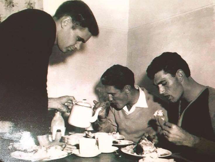 Graham Farmer, Jack Hunt and Ted Kilmurray