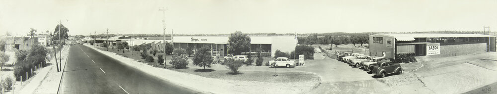 Osborne Park industrial area panorama