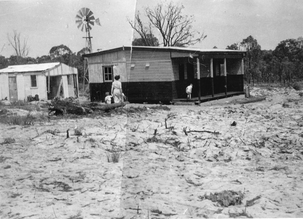 The Schoonen house in Balcatta in 1952 