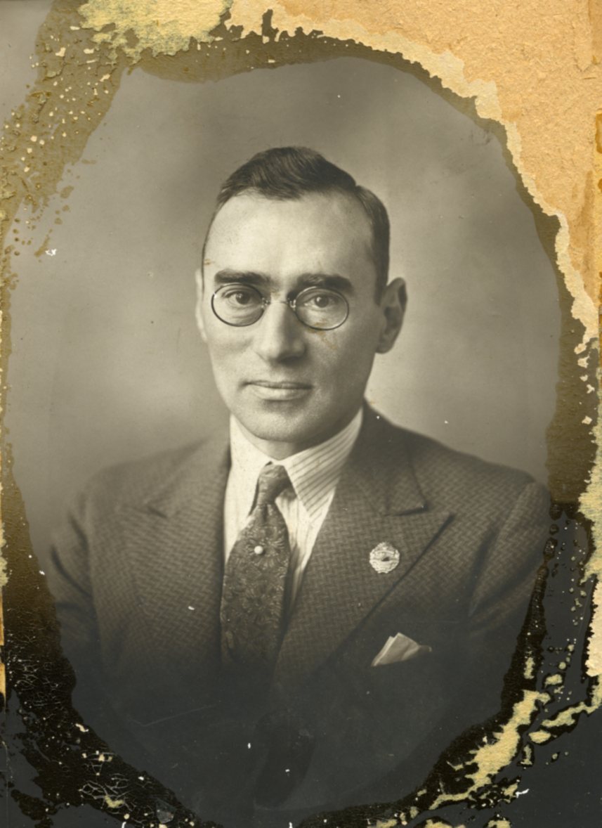 Portrait of Harold Wolfram Glick 