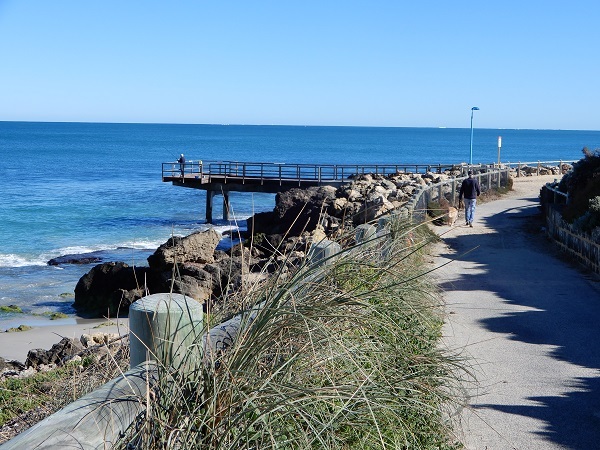 Close up of North Beach Jetty