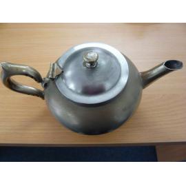 Electroplated teapot