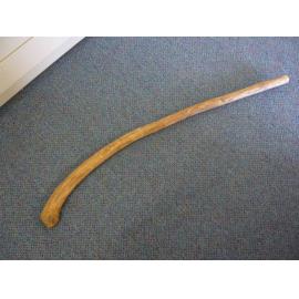Wooden walking stick