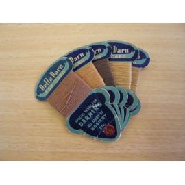 Hosiery darning yarn cards