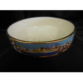 Vintage stoneware fruit bowl