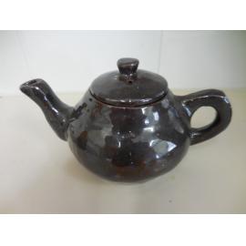 Handmade pottery clay tea pot
