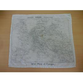 War Map of Europe handkerchief