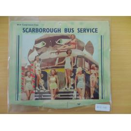 Scarborough Bus Service 1951 promotional calendar
