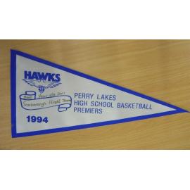 Perry Lakes High School Basketball Premiers flag 1994