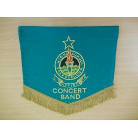 Scarborough Senior High School concert band banner