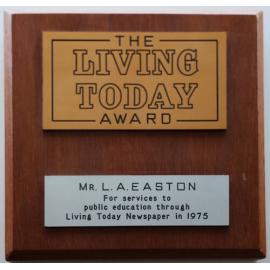 The Living Today Award
