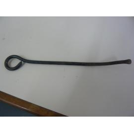 Metal stove hook