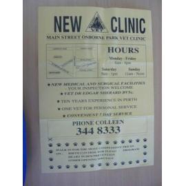 Osborne Park Vet Clinic flyer