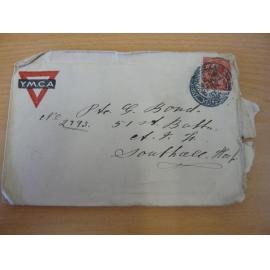 Envelope addressed to Pte G. Bond 