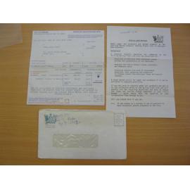 City of Stirling rates 1981 and envelope