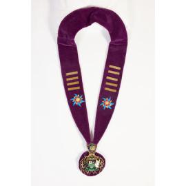 City of Stirling velvet mayoral chain
