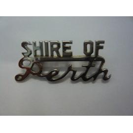 Shire of Perth badge