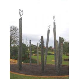 Seed Pod Wind Chimes by Bruce Reid