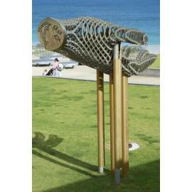 Wandjoo Maar, Ethereal Welcome Hand by Kylie Graham