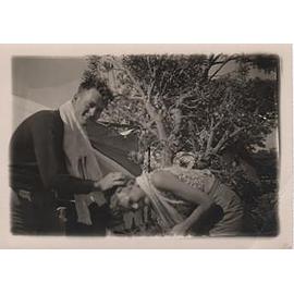 Ruby Tucker and Ron Ward camping at North Beach