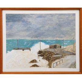 North beach jetty painting