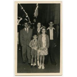 Belcastro family in Perth during Queen Elizabeth's visit