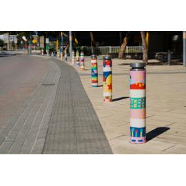 Our Identity (Street Bollards) by Marisa Santosa and Iwan Isnin