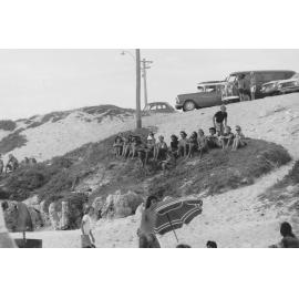 On the hill at the Surfin safari event