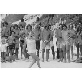 Youth enjoying the games at the Surfin safari event